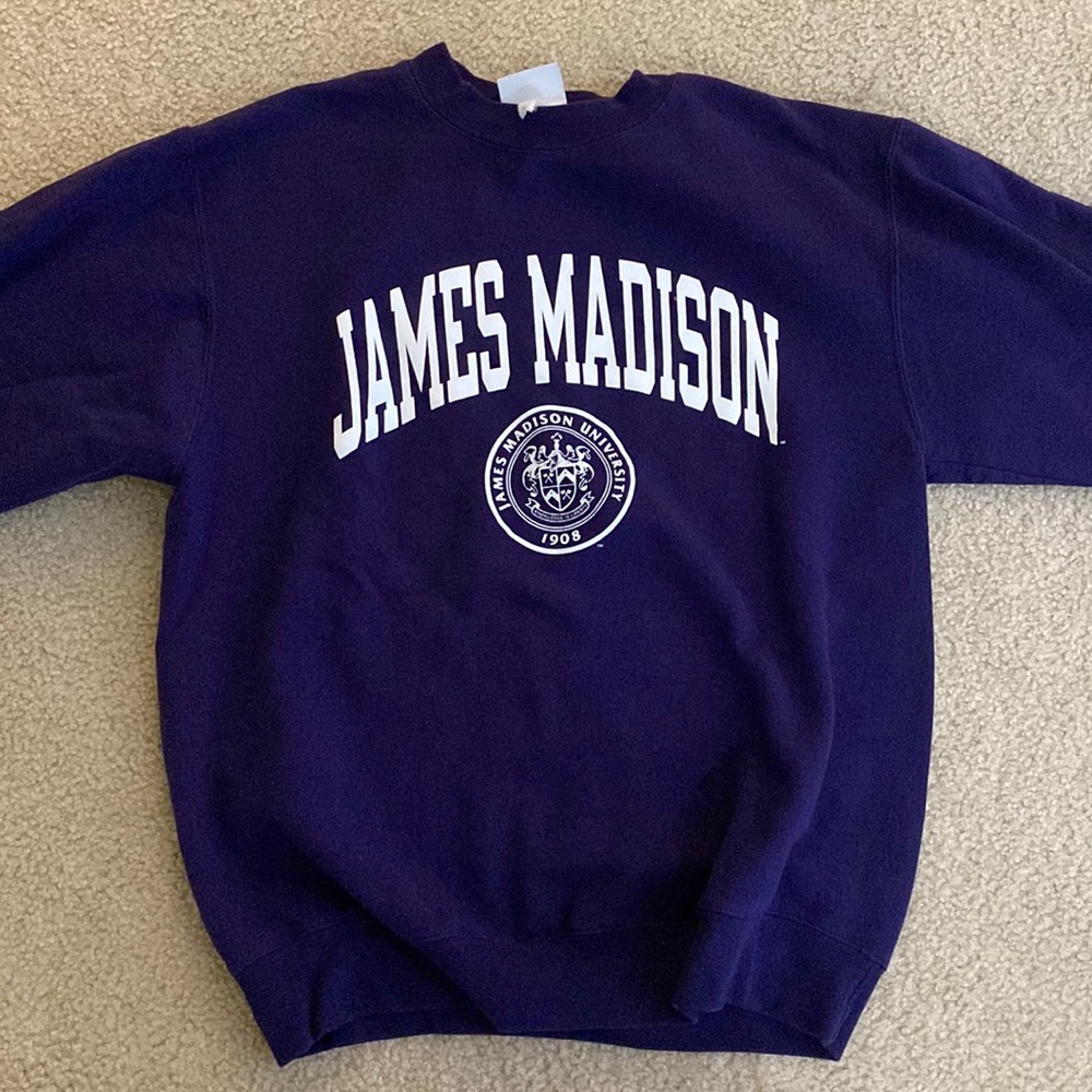 James Madison University (JMU) Sweatshirt Crewneck